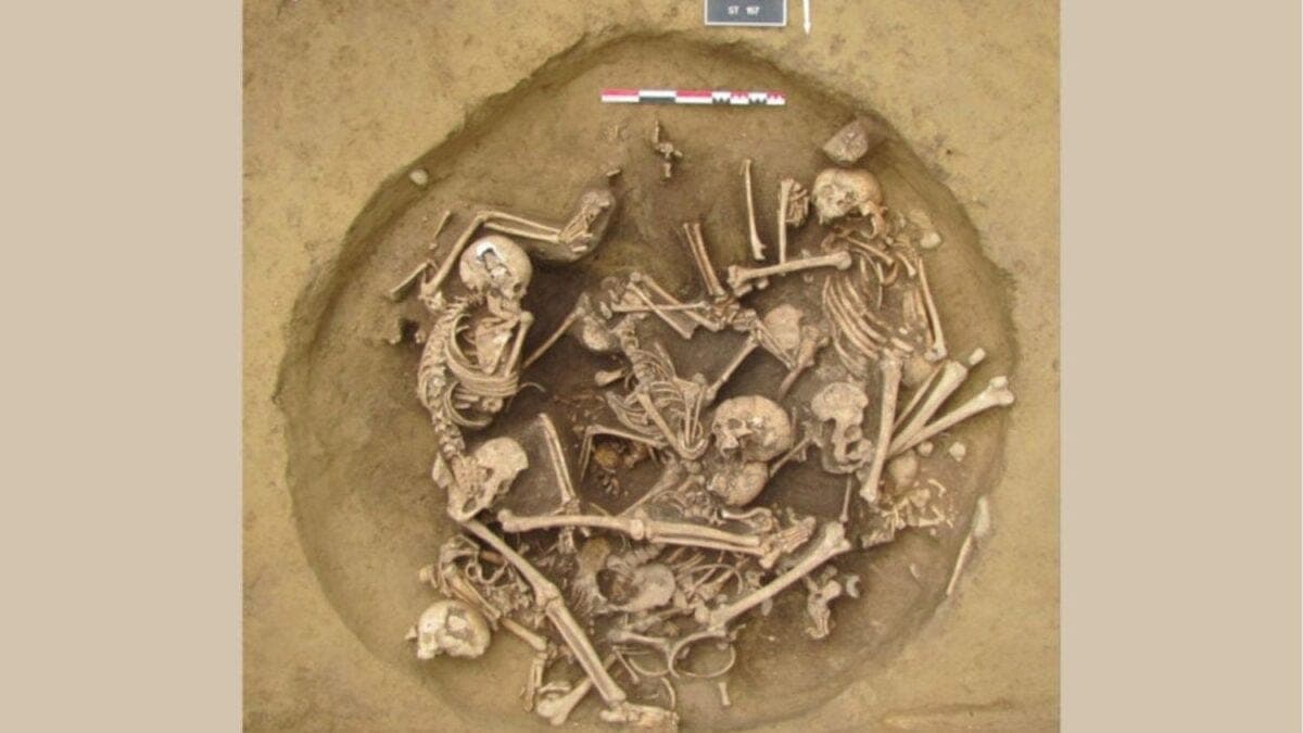 En la edad de piedra la gente era brutal con los prisioneros de guerra