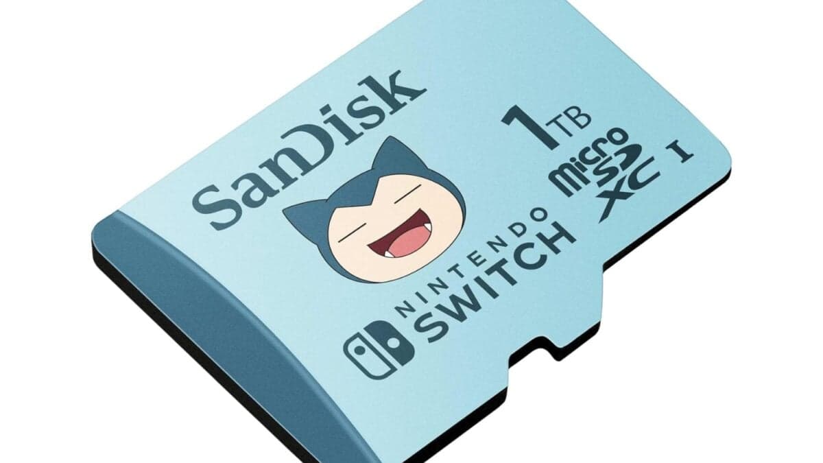 SanDisk 1TB Switch microSDXC Card alcanza su precio más bajo, más barato que en Prime Day y Black Friday