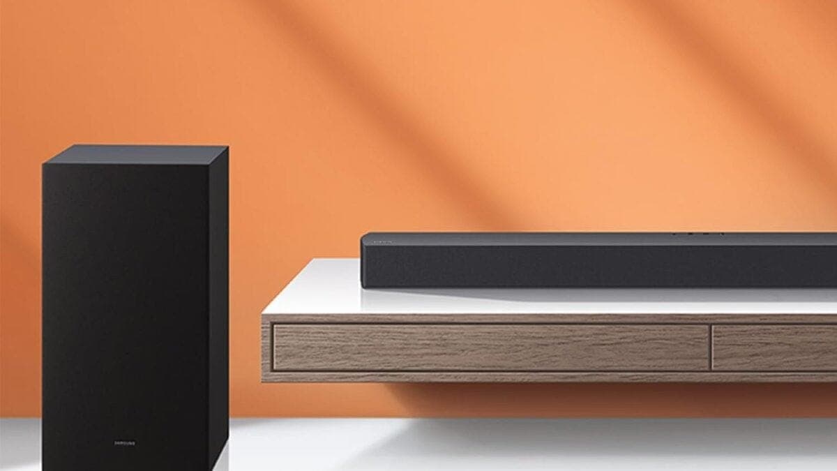 Amazon acaba de poner el combo de barra de sonido Samsung más barato que unos auriculares para liquidar stock