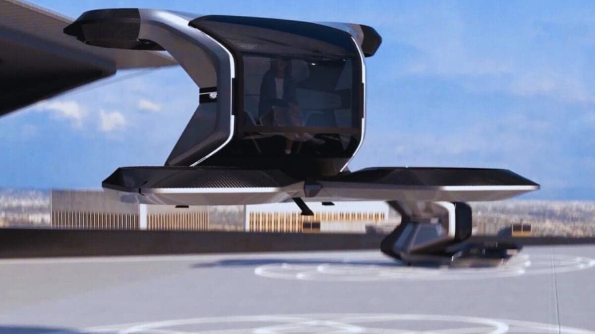 No es un plato volador, es el auto autónomo de Cadillac. Un futuro impulsado por electrones que aún parece de ciencia ficción