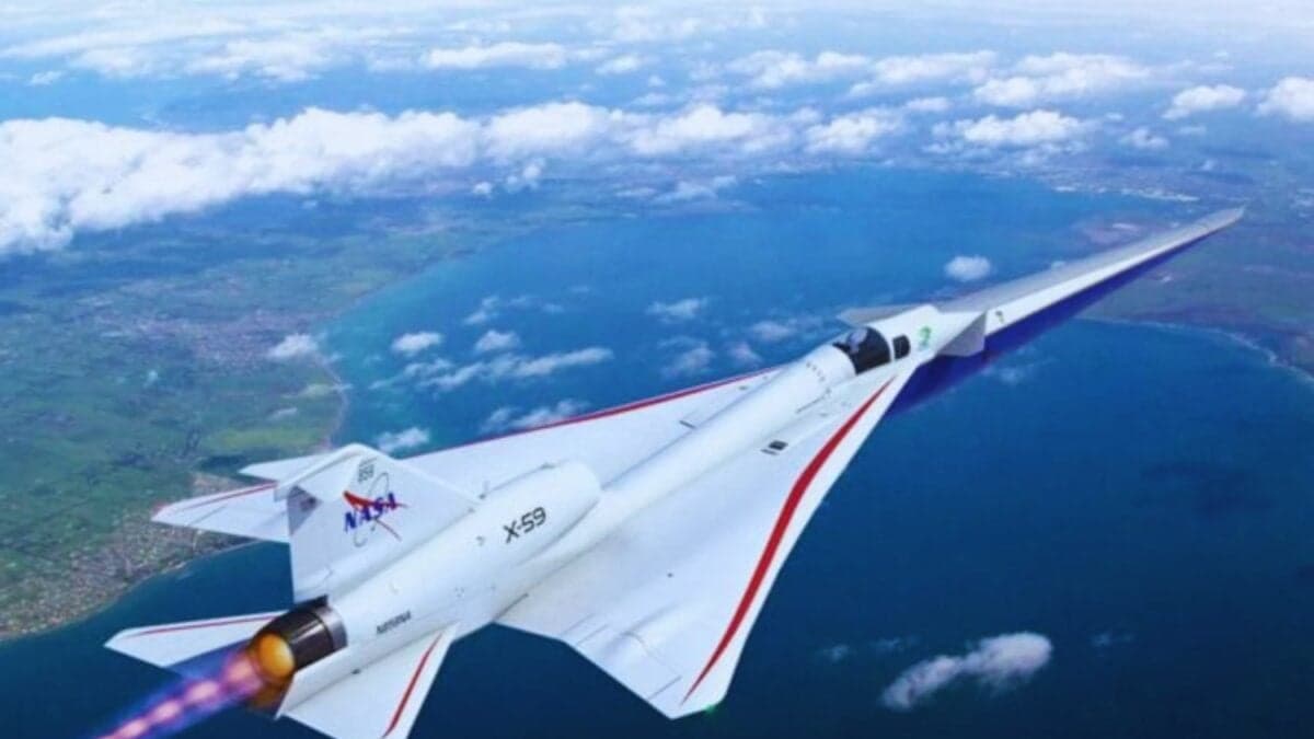 El X-59 de la NASA está a punto de volar. Su misión no es solo romper la barrera del sonido, sino acabar con medio siglo de prohibiciones en el cielo