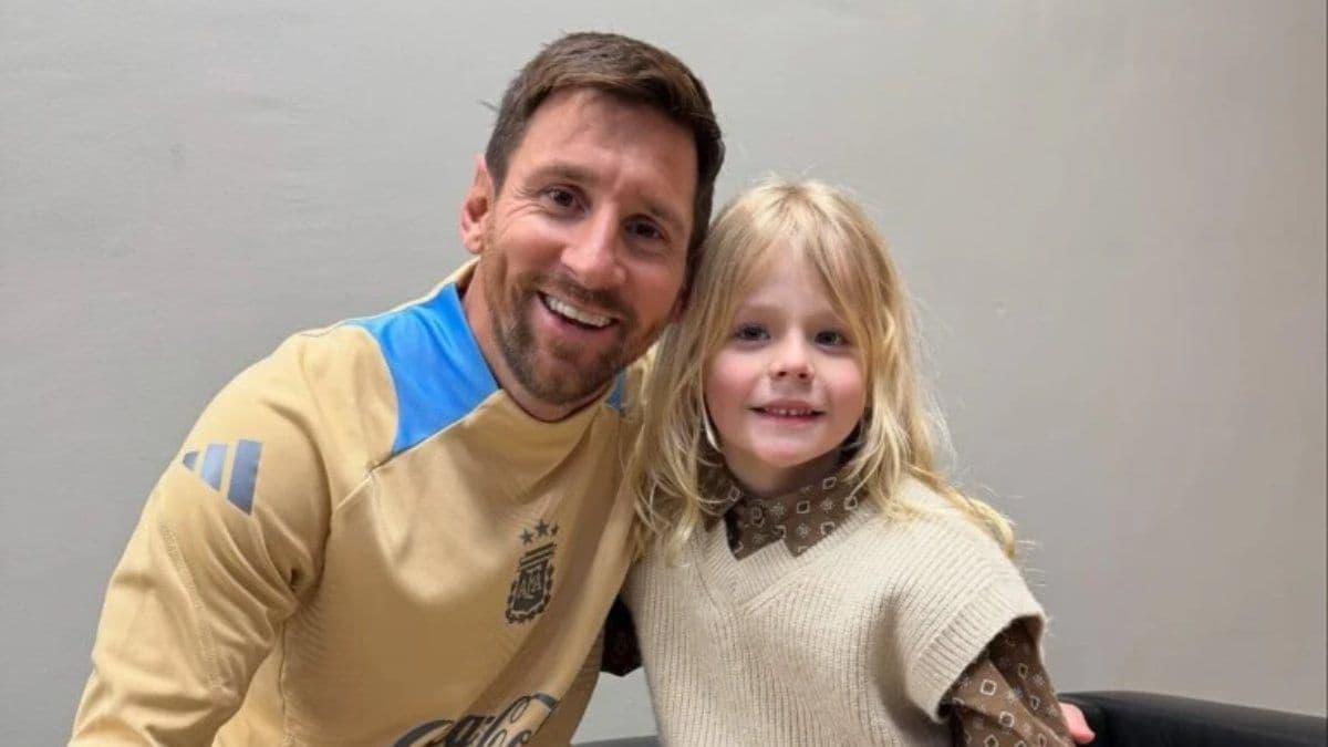 La emoción del hijo de Flavio Mendoza al conocer a Lionel Messi: El más increíble