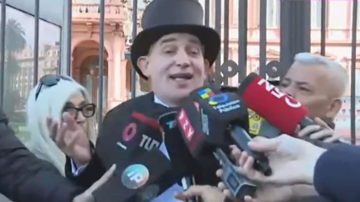 El Mago sin Dientes fue hasta la Casa Rosada y pidió hablar con Javier Milei, pero lo rebotaron en la puerta