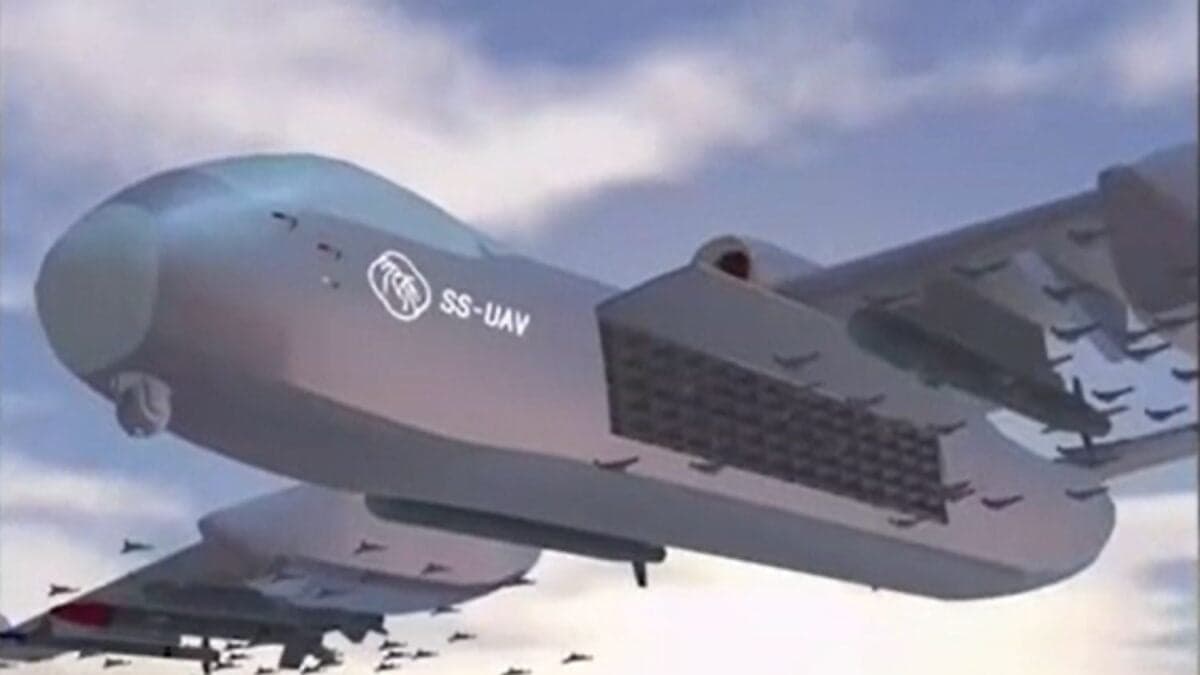 «La Diosa de la Guerra»: El nuevo monstruo aéreo destructor chino que puede lanzar cientos de drones a la vez