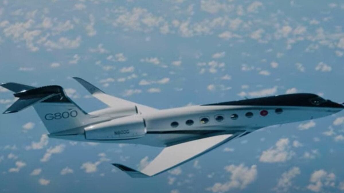 El Gulfstream G800 inaugura una nueva era en la aviación privada: cuatro salas de estar, 16 ventanas panorámicas y el mayor alcance del mundo