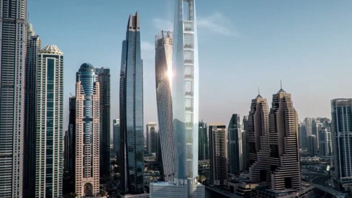 El nuevo gigante del turismo de lujo: así será el hotel más alto del planeta, 82 plantas y una piscina que dominará el cielo de Dubái