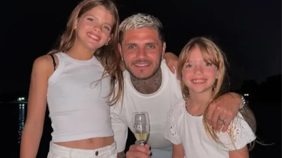 “Queremos estar con papá”: el emotivo pedido de las hijas de Wanda Nara y Mauro Icardi, tras la revinculación