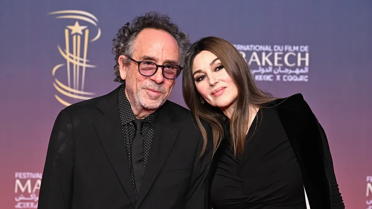 Tras tres años en pareja: así fue la separación de Tim Burton y Monica Bellucci