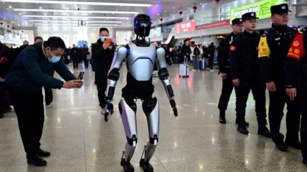 En la competencia por el liderazgo en la robótica, un robot chino establece el récord mundial Guinness al caminar 106 kilómetros