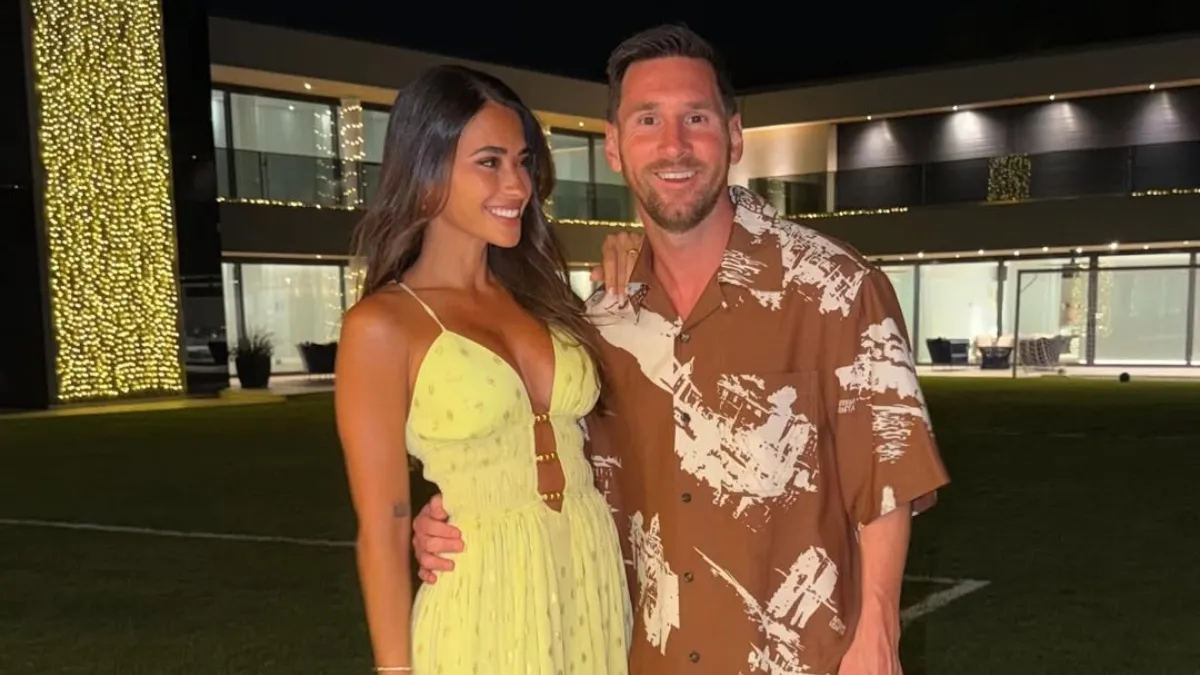 Las fotos de la íntima celebración de Lionel Messi y Antonela Roccuzzo en Argentina