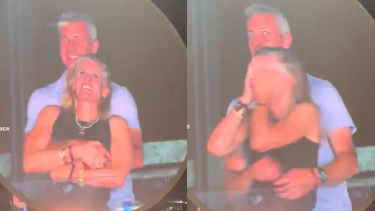 Habló la mujer que fue captada a los besos con su jefe en un recital de Coldplay: “Fue la primera y única vez”