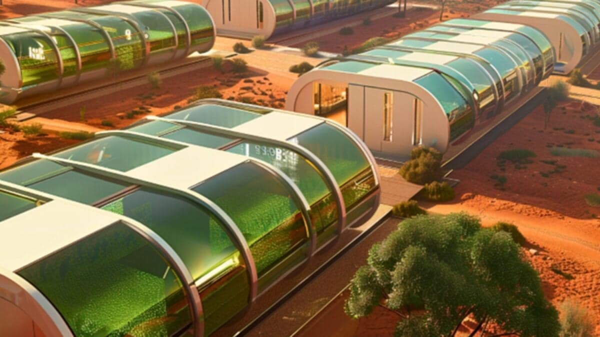 Las ciudades podrían empezar a respirar distinto. Un investigador en Australia creó fachadas vivas de microalgas que enfrían edificios y capturan carbono