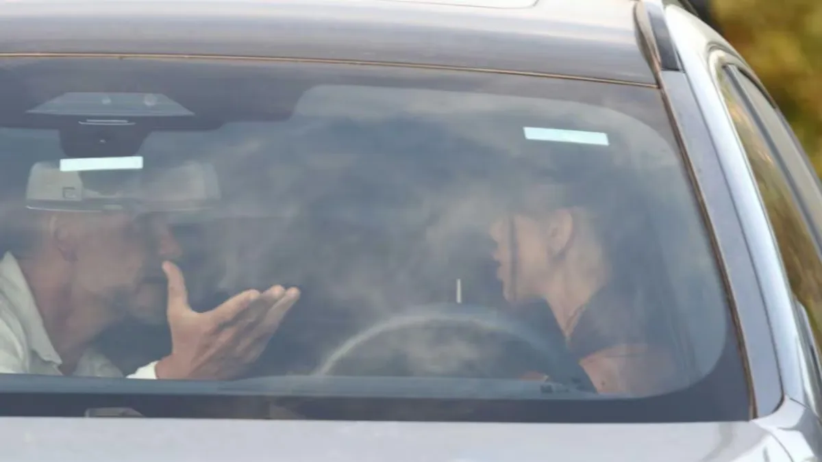 La novia de Martín Demichelis aseguró que su pelea en un auto fue “una conversación como la de cualquier pareja”