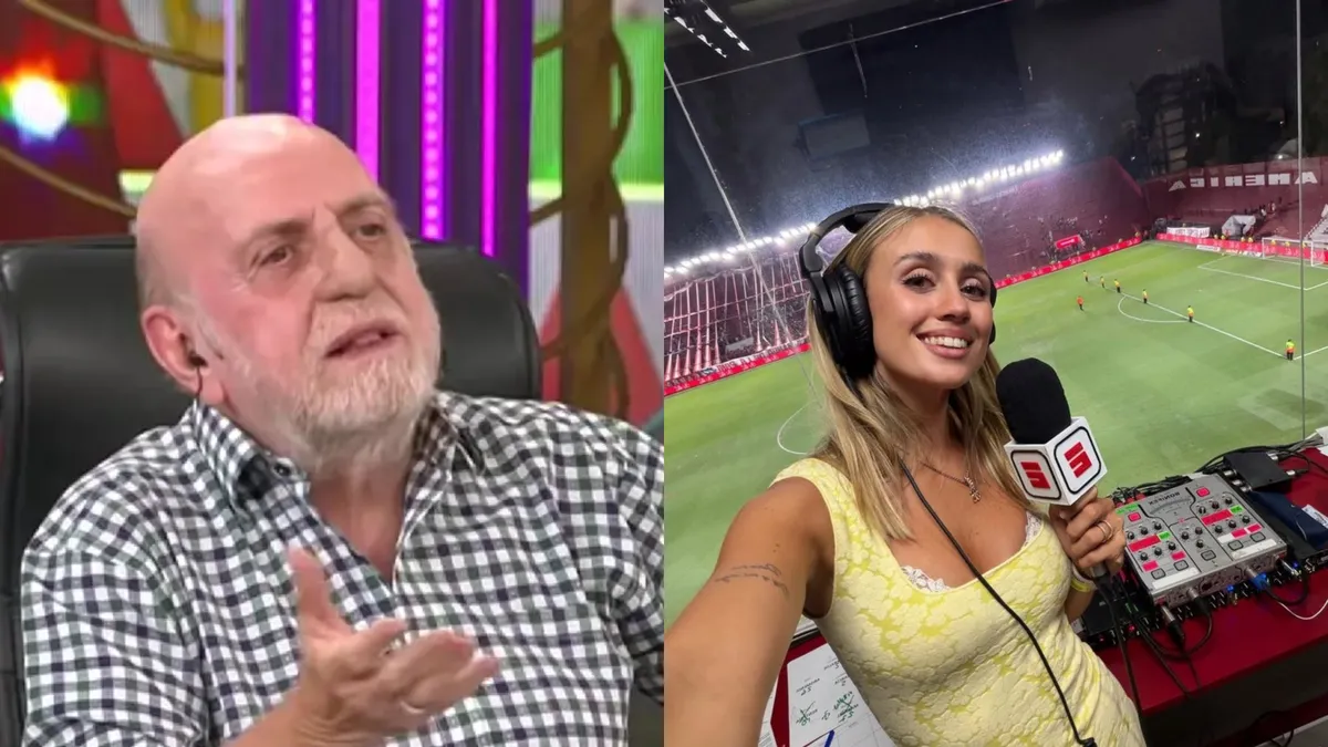 Horacio Pagani, tras el debut de Morena Beltrán como comentarista: “Que las mujeres no se metan en el fútbol”