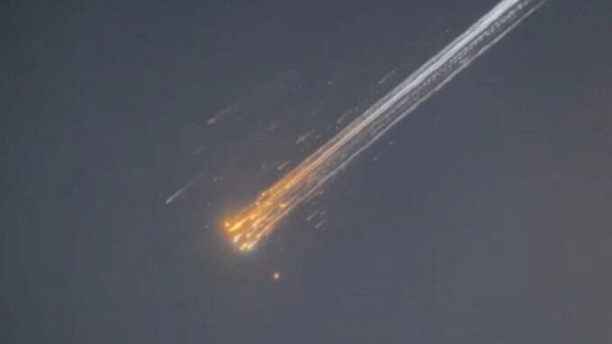 Los cohetes dejan huella incluso cuando se desintegran. La primera prueba directa de contaminación en la atmósfera tras una reentrada orbital