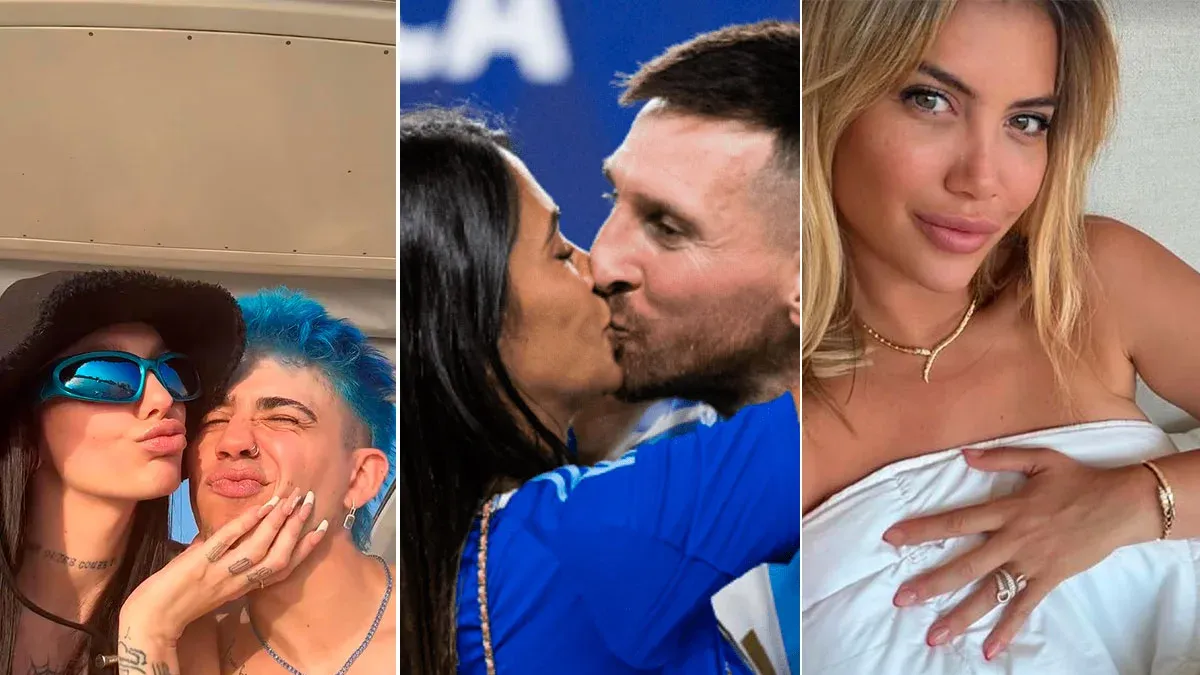 Lionel Messi, Wanda Nara, La Joaqui y Oriana Sabatini: cómo pasaron San Valentín los famosos