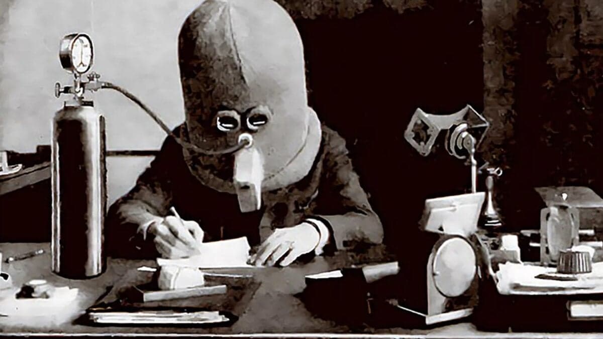 Hace cien años la procrastinación ya desesperaba a la humanidad. La solución fue un casco diseñado para aislar el cerebro del mundo… literalmente