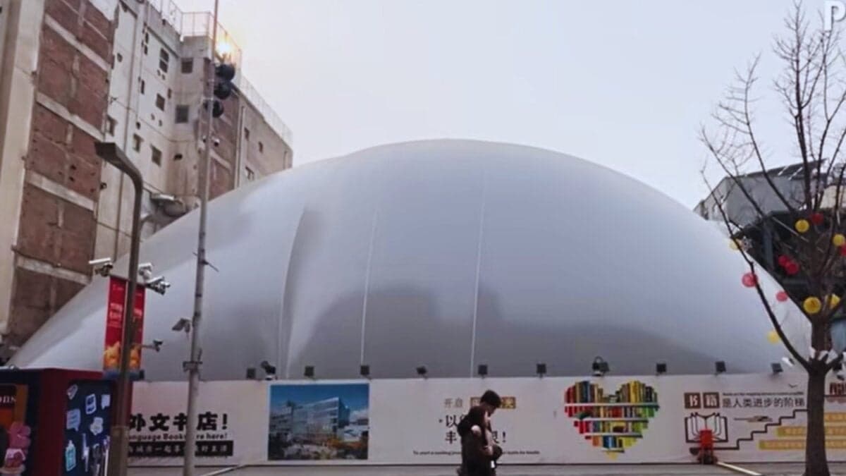 China experimenta con una innovadora solución para edificar sin perjudicar la ciudad: sus enormes “burbujas” buscan mitigar el impacto del urbanismo contemporáneo