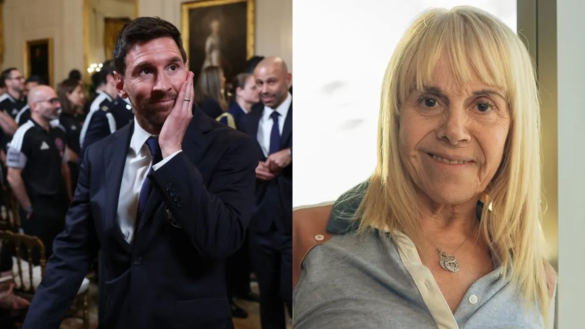 Claudia Villafañe defendió a Lionel Messi tras su visita a la Casa Blanca: “Puede decidir sin pensar qué va a decir el otro”