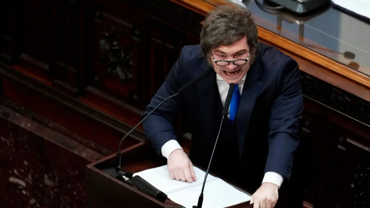 Apertura de sesiones ordinarias: el rating de la cadena nacional de Javier Milei