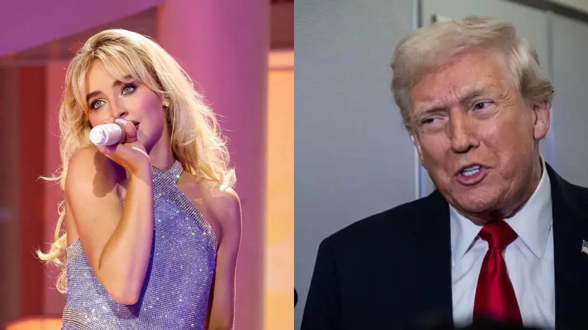 Quién es la artista que se enfrentó a Trump y desató un fuerte debate en redes